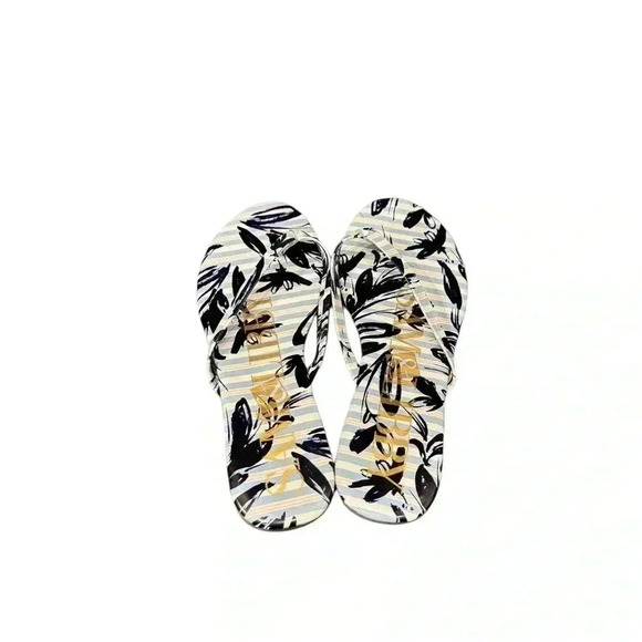 Sam & Libby Olympia Floral Thong Slip-On Flip Flops: Size 7 - Picture 4 of 5